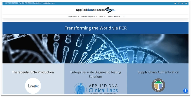 Applied DNA Sciences Inc
